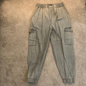 Kittenish utility joggers